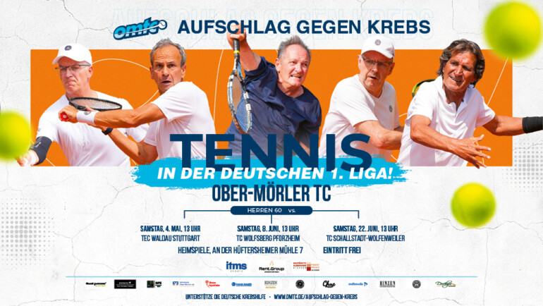 Aufschlag gegen Krebs