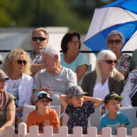 Zuschauer / Fans / Publikum, Deutsche Tennis Mannschaftsmeisterschaft 2025 Herren 60, Ober-Mörlen, Ober-Mörler TC, 07.09.25