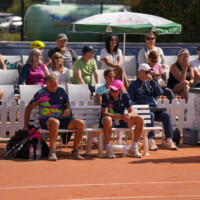 Chris Hearn (Ober-Mörler TC) mit George Pascal, Deutsche Tennis Mannschaftsmeisterschaft 2025 Herren 60, Ober-Mörlen, Ober-Mörler TC, 07.09.25