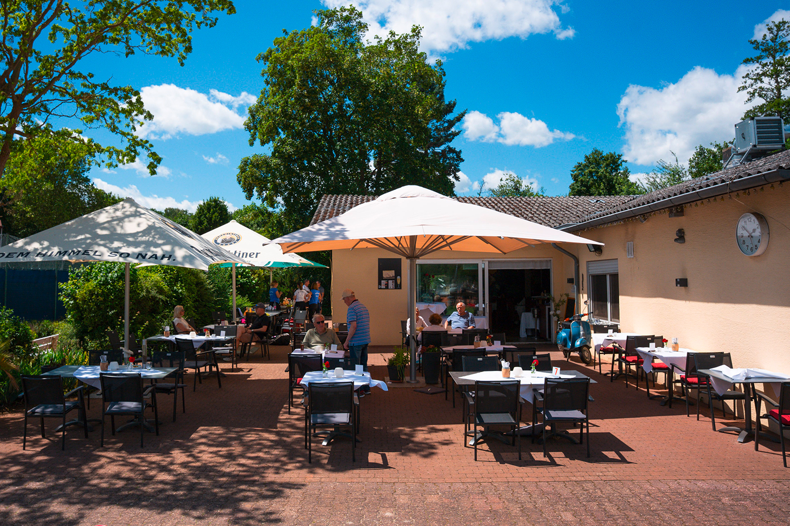 Terrasse im Grünen